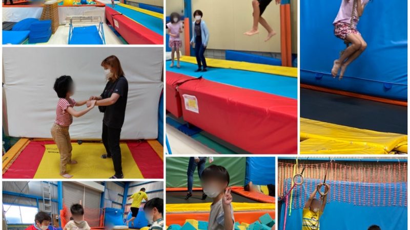 トランポリンパークに行こう！！