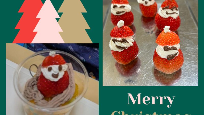 クリスマスパフェ作り（児童発達）